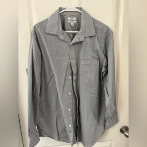 Croft & Barrow Men's Black and White Gingham Shirt